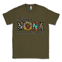 Army Green being nana makes my life complate Classic Tee - CowhideDigitalArt