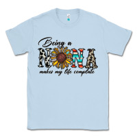 Dusty Blue being nana makes my life complate Classic Tee - CowhideDigitalArt