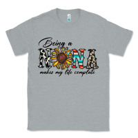 Heather Grey being nana makes my life complate Classic Tee - CowhideDigitalArt