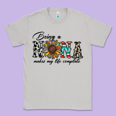 Being Nana Makes My Life Complate Classic Tee Designed By Cowhidedigitalart