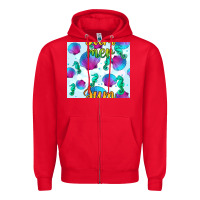 Red seahorse and sea shell seamless pattern Zipper Hoodie - BundleAndBundleShop