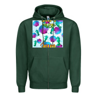 Sports Green seahorse and sea shell seamless pattern Zipper Hoodie - BundleAndBundleShop