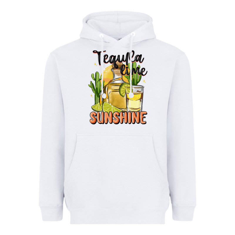 Tequila Lime Sunshine Heavyweight Hoodie by MaliasSmallBusiness | Teevron