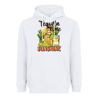 White tequila lime sunshine Heavyweight Hoodie - MaliasSmallBusiness
