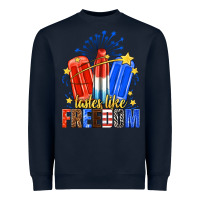 Navy tastes like freedom popsicles billie wilder Heavyweight Sweatshirt - texasbilliewilder