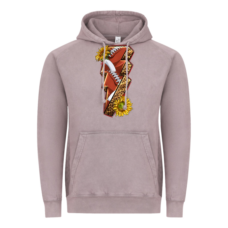 Sport Football  Lightning Bolt Vintage Hoodie by texasbilliewilder | Teevron