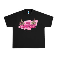 Black Hey Cancer Urban Heavy Tee - texasbilliewilder
