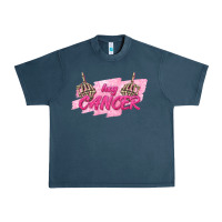 Midnight Navy Hey Cancer Urban Heavy Tee - texasbilliewilder