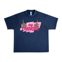 Navy Hey Cancer Urban Heavy Tee - texasbilliewilder