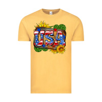 Vintage Mustard usa Vintage Tee - Zillion Design Studio
