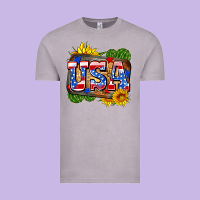 Usa Vintage Tee Designed By Zillion Design Studio