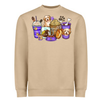 Mushroom havanese terrier coffee cups Heavyweight Sweatshirt - Zillion Design Studio