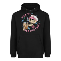 Black time to get ship faced Heavyweight Hoodie - MaliasSmallBusiness