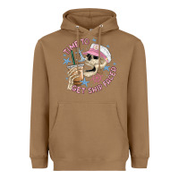 Toasted Coconut time to get ship faced Heavyweight Hoodie - MaliasSmallBusiness