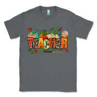 Charcoal Heather fall teacher Classic Tee - AdoDesignShop