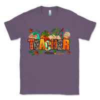 Lavender fall teacher Classic Tee - AdoDesignShop