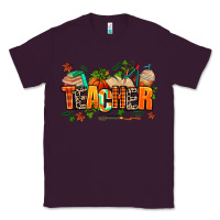 Plum fall teacher Classic Tee - AdoDesignShop