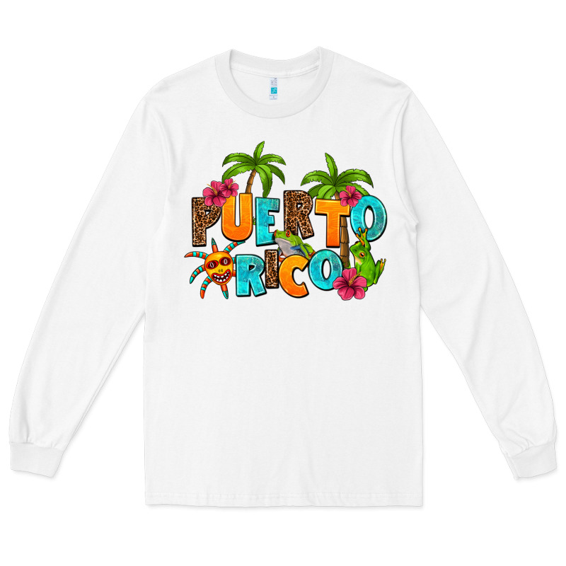 Puerto Rico Long Sleeve Tee by AdoDesignShop | Teevron