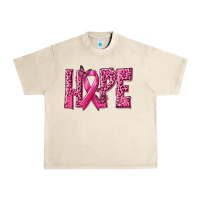 Sandshell Hope Breast Cancer Urban Heavy Tee - texasbilliewilder