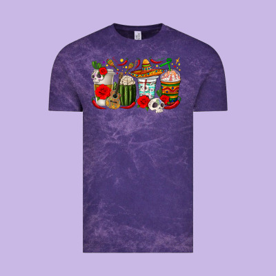 Hispanic Heritage Month Coffee Cups Vintage Tee Designed By Texasbilliewilder