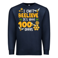 Navy i cant beelieve its been 100 days Premium Sweatshirt - MaliasSmallBusiness