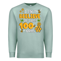 Seafoam i cant beelieve its been 100 days Premium Sweatshirt - MaliasSmallBusiness