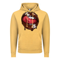 Vintage Mustard sports lips american football Vintage Hoodie - texasbilliewilder
