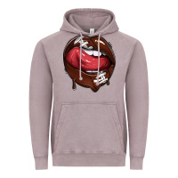 Vintage Zinc sports lips american football Vintage Hoodie - texasbilliewilder