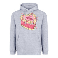 Heather Grey 100 percent that bitch Heavyweight Hoodie - MaliasSmallBusiness