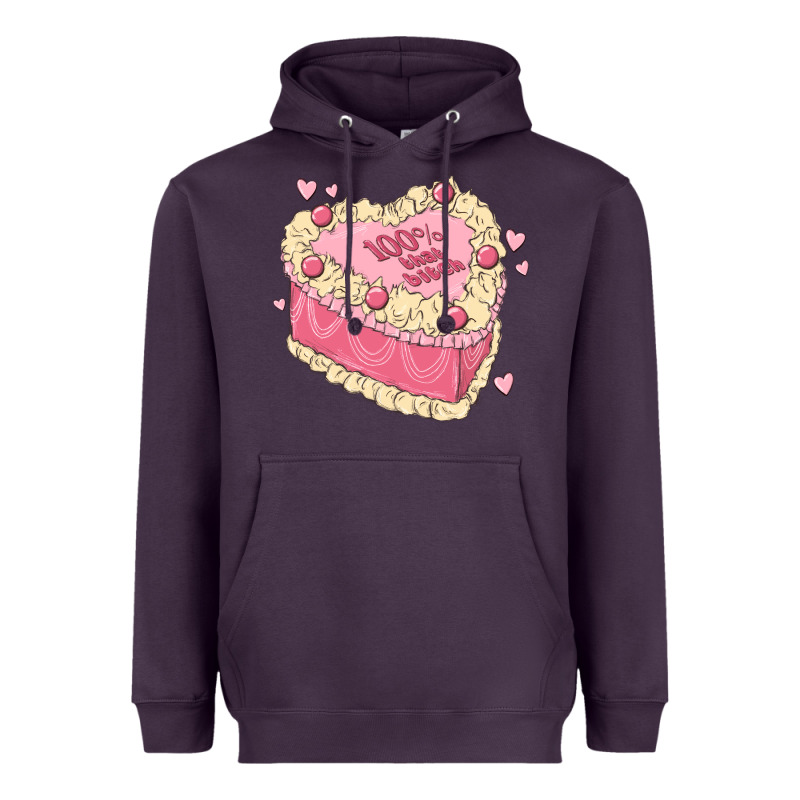 100 Percent That Bitch Heavyweight Hoodie by MaliasSmallBusiness | Teevron