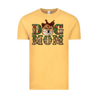 Vintage Mustard dog mom shiba inu Vintage Tee - RanaPortraitStore