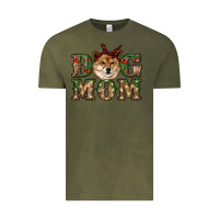 Vintage Olive dog mom shiba inu Vintage Tee - RanaPortraitStore