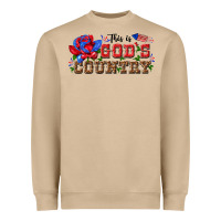Mushroom this is god s country Heavyweight Sweatshirt - texasbilliewilder