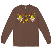 Chestnut softball gnome Long Sleeve Tee - HRA Design Shop