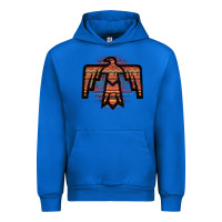 Cobalt Red Aztec Thunderbird Urban Hoodie - Bettercallsaul