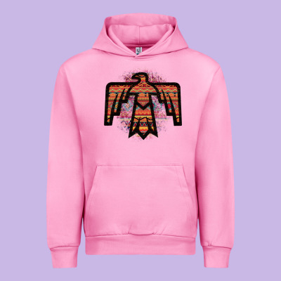 Red Aztec Thunderbird Urban Hoodie Designed By Bettercallsaul