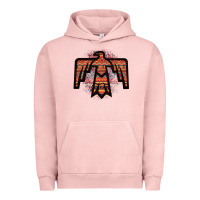 Pigment Salmon Red Aztec Thunderbird Urban Hoodie - Bettercallsaul