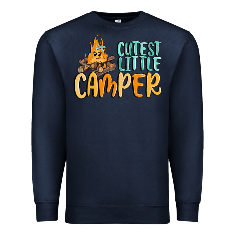 Cutest Little Camper Premium Sweatshirt by MaliasSmallBusiness | Teevron