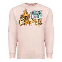Pale Pink cutest little camper Premium Sweatshirt - MaliasSmallBusiness