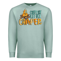 Seafoam cutest little camper Premium Sweatshirt - MaliasSmallBusiness