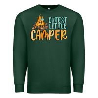 Sports Green cutest little camper Premium Sweatshirt - MaliasSmallBusiness