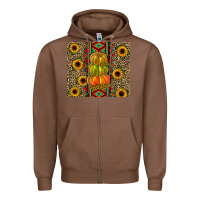 Chestnut pumpkin Zipper Hoodie - JahusDesignShop