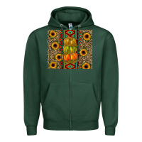 Sports Green pumpkin Zipper Hoodie - JahusDesignShop
