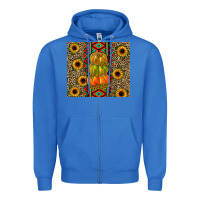 True Royal pumpkin Zipper Hoodie - JahusDesignShop