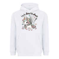 White i'm fucking fabulous Heavyweight Hoodie - MaliasSmallBusiness