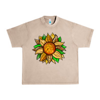 French Oak pineapple sunflower Urban Heavy Tee - Zillion Design Studio