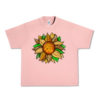 Salmon pineapple sunflower Urban Heavy Tee - Zillion Design Studio