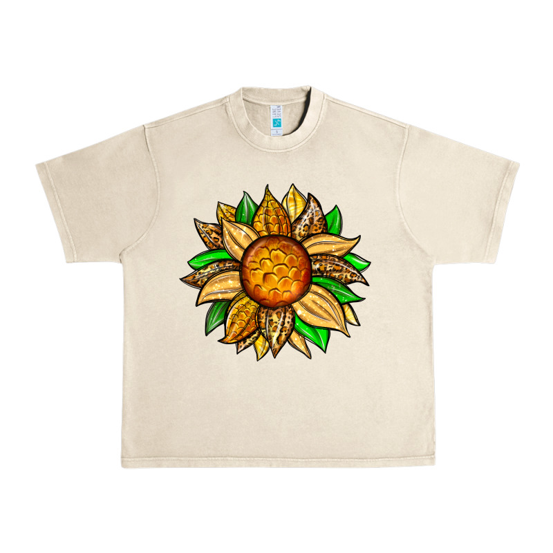 Pineapple Sunflower Urban Heavy Tee by Zillion Design Studio | Teevron