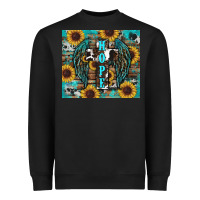 Black western hope sunflower's Heavyweight Sweatshirt - RanaPortraitStore