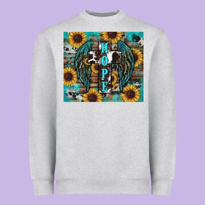 Heavyweight Sweatshirt western hope sunflower's